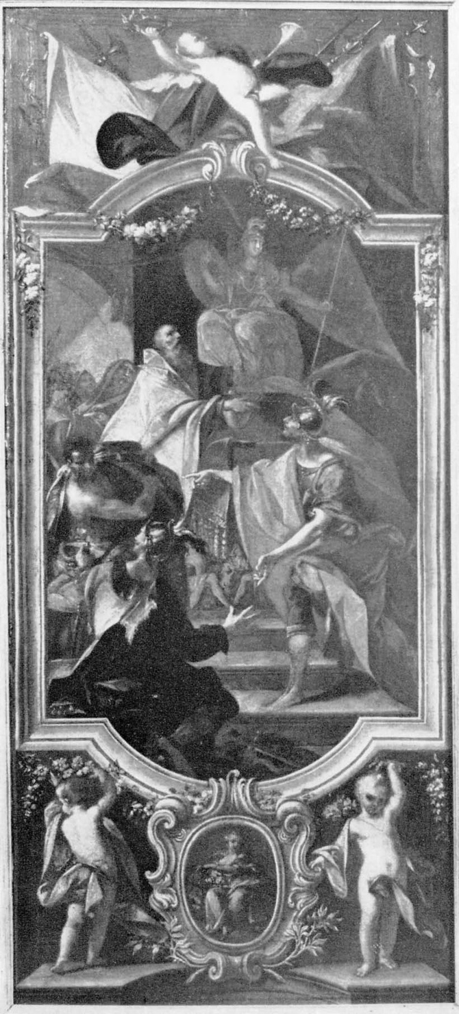 Senofonte riceve l'annuncio della morte del figlio (dipinto) di Beaumont Claudio Francesco (secondo quarto sec. XVIII)