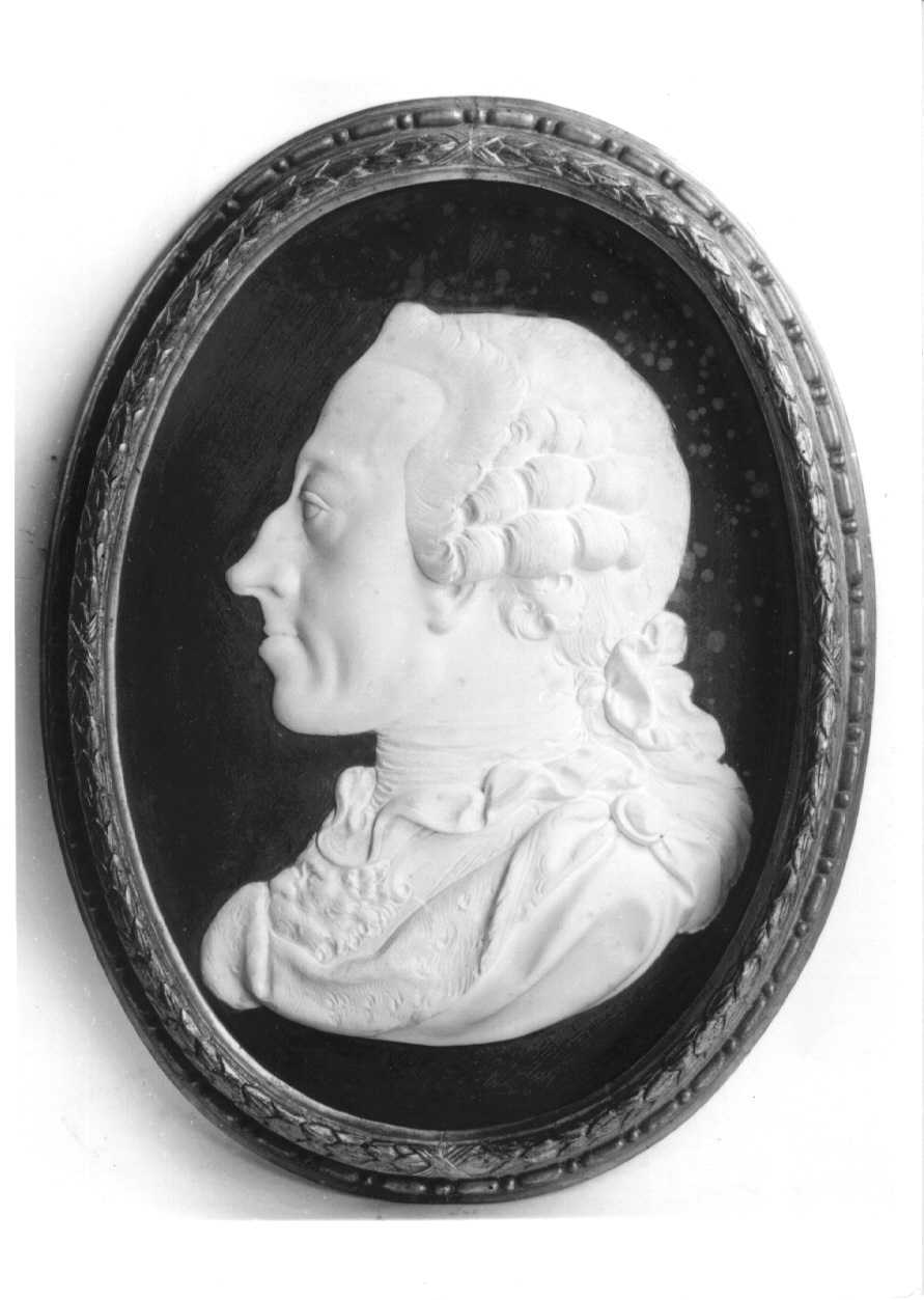 ritratto di Vittorio Amedeo III di Savoia (rilievo, opera isolata) di Bernero Giovanni Battista (ultimo quarto sec. XVIII)