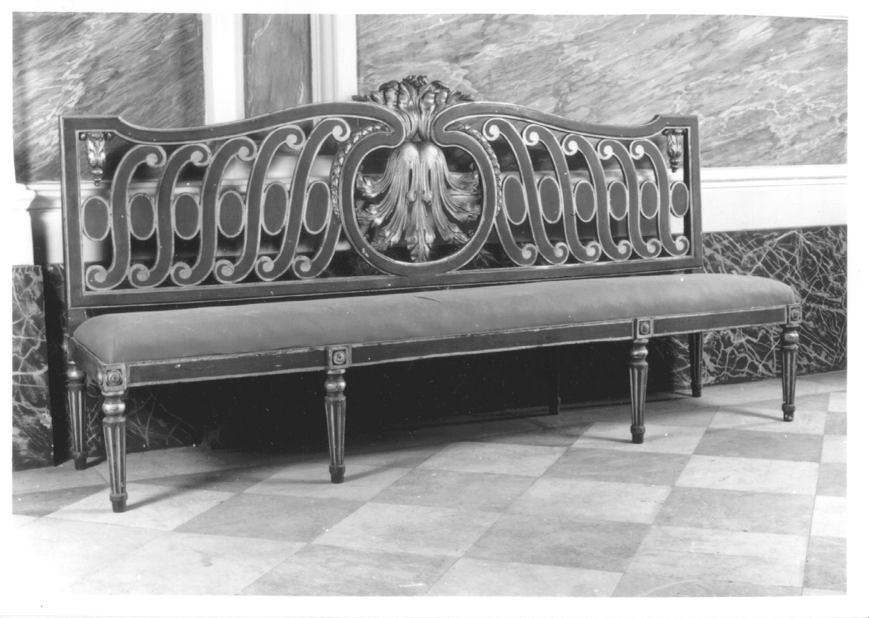 panca, serie - ambito piemontese (ultimo quarto sec. XVIII)