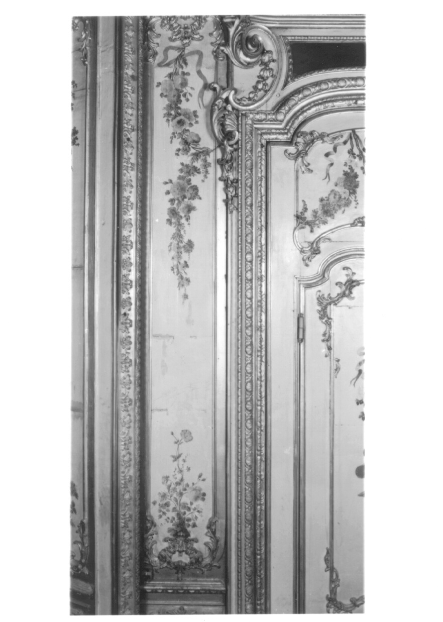 motivi decorativi floreali (dipinto, elemento d'insieme) di Beaumont Claudio Francesco (metà sec. XVIII)