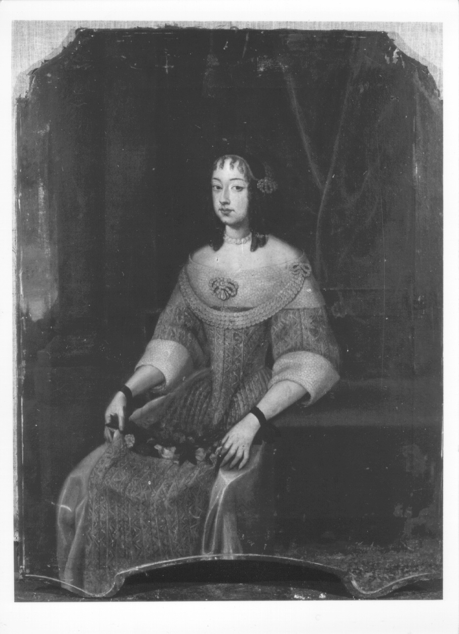 Ritratto di Adelaide di Baviera, ritratto di Adelaide di Baviera (dipinto, opera isolata) - ambito piemontese (sec. XVII)