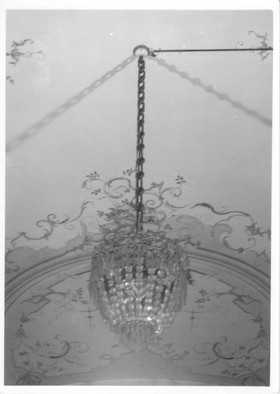 lampadario, opera isolata - ambito piemontese (prima metà sec. XX)