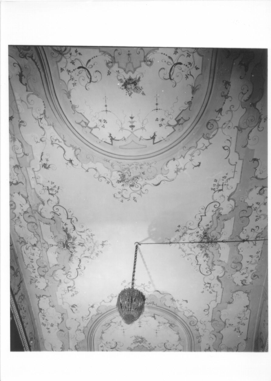 Grottesche, grottesche (soffitto dipinto, opera isolata) - ambito piemontese (secondo quarto sec. XVIII)