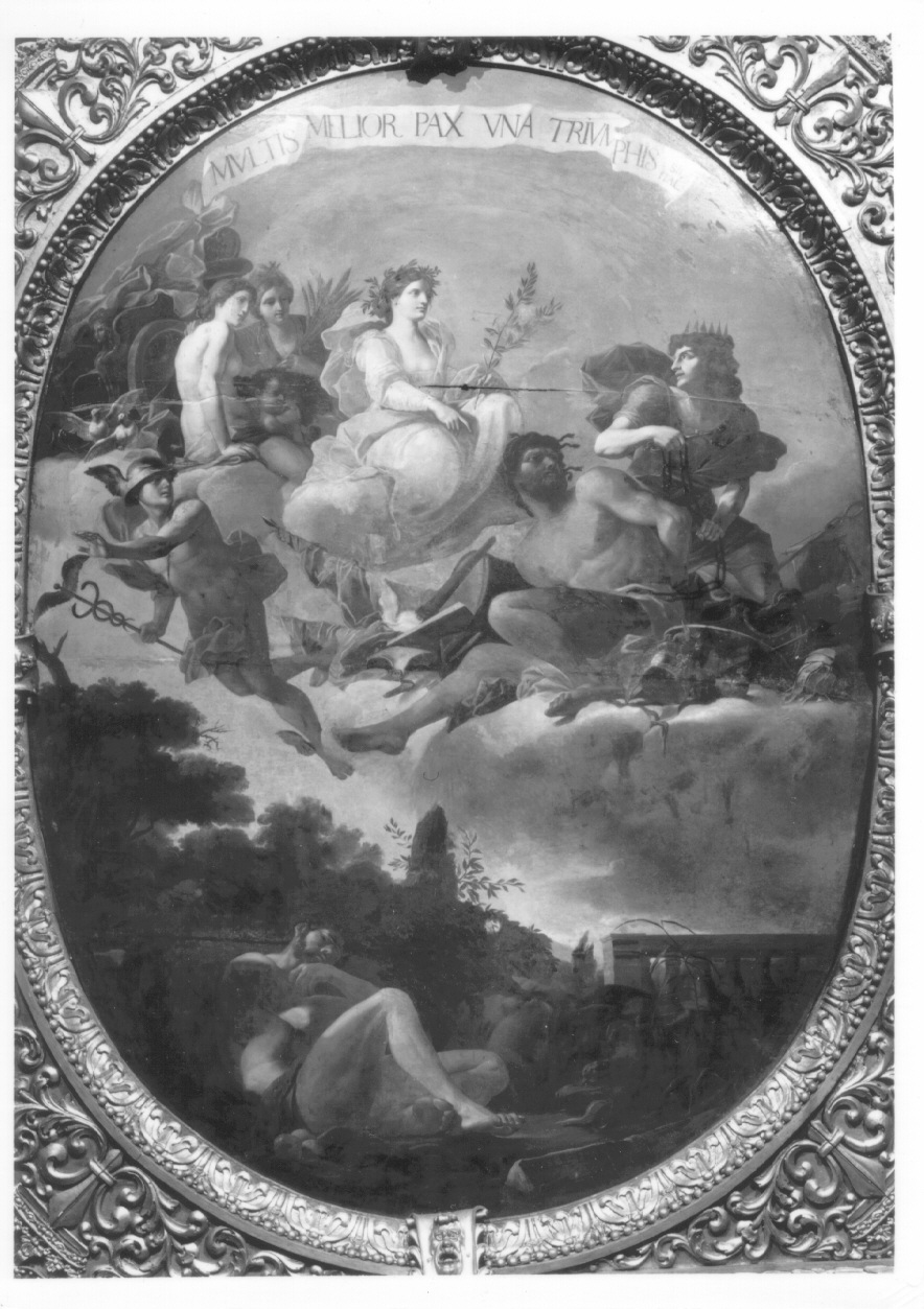 allegoria della pace (dipinto, opera isolata) di Miel Jan (sec. XVII)