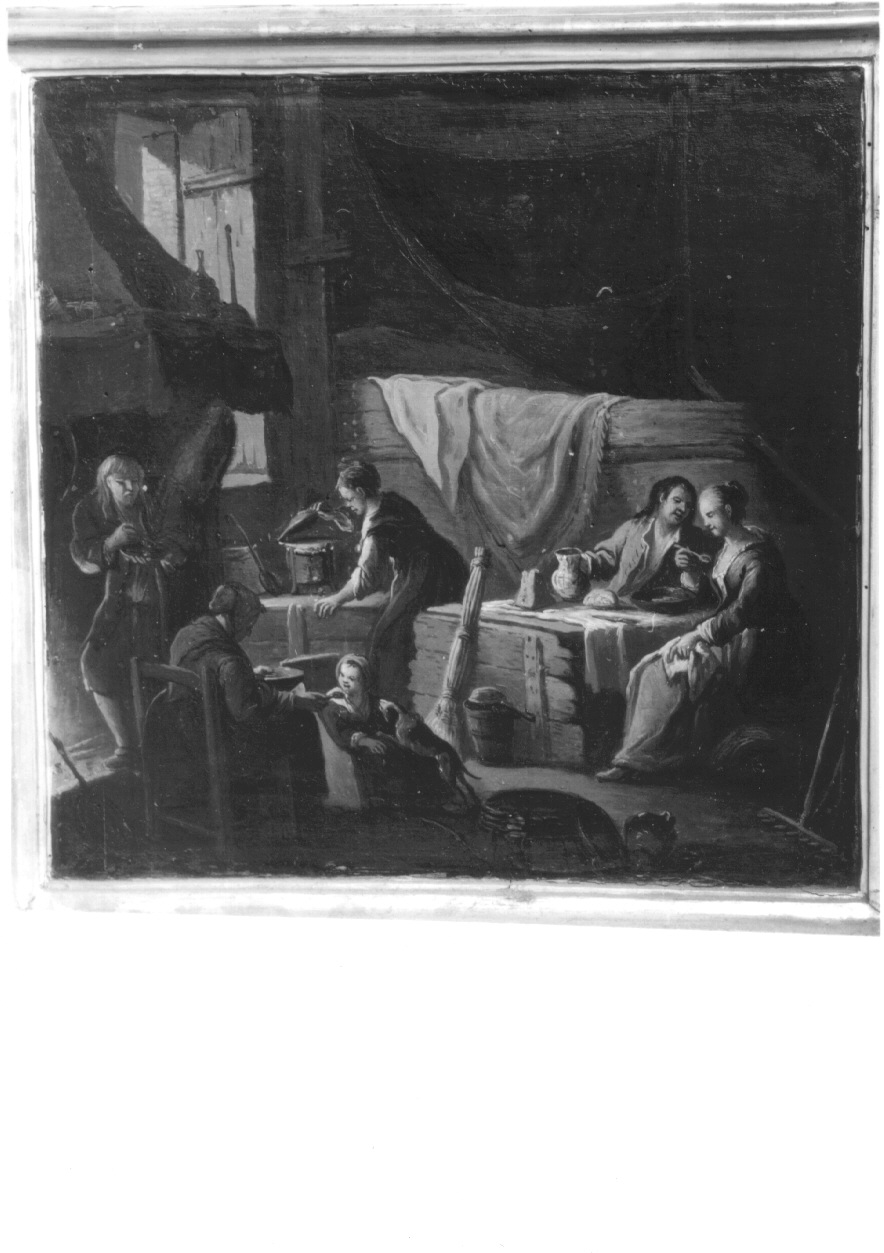 scena di genere (dipinto, elemento d'insieme) di Olivero Pietro Domenico (secondo quarto sec. XVIII)