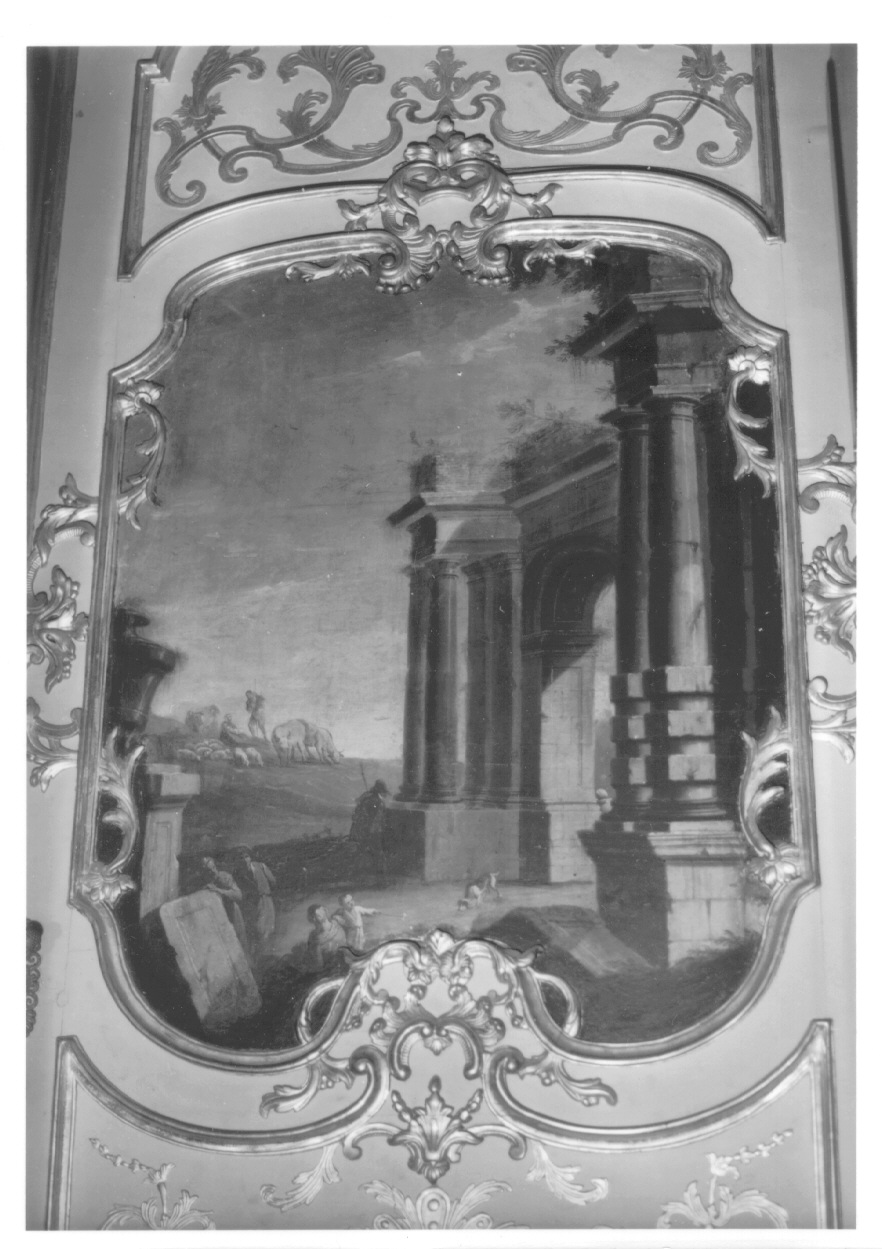 architetture (dipinto, elemento d'insieme) di Gambone Giovanni Domenico, Olivero Pietro Domenico (secondo quarto sec. XVIII)