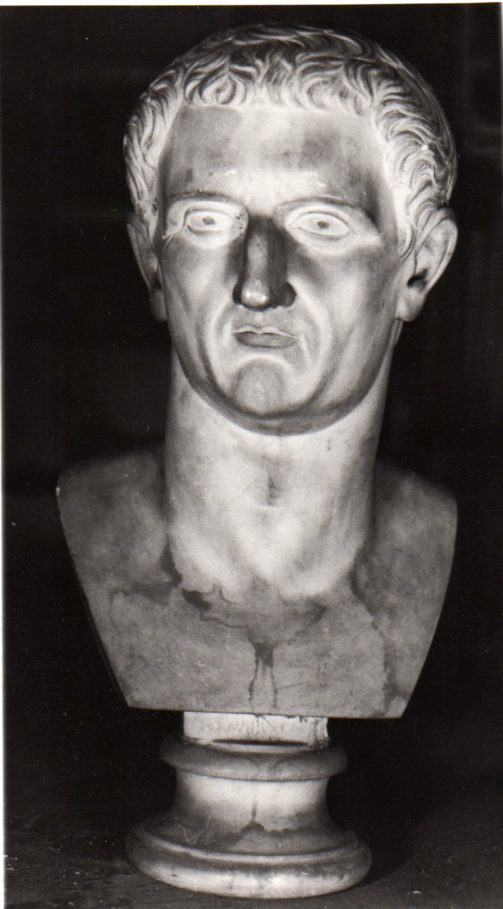 busto ritratto di Tito Claudio (busto, opera isolata) di Bogliani Giuseppe (prima metà sec. XIX)