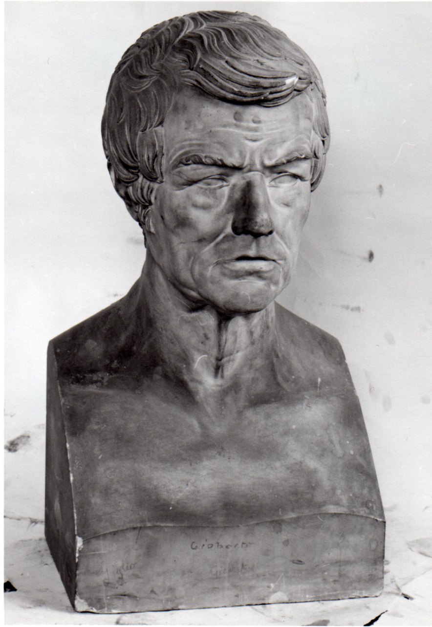 busto ritratto di Giovanni Antonio Giobert (busto, opera isolata) di Cauda Luigi (prima metà sec. XIX)