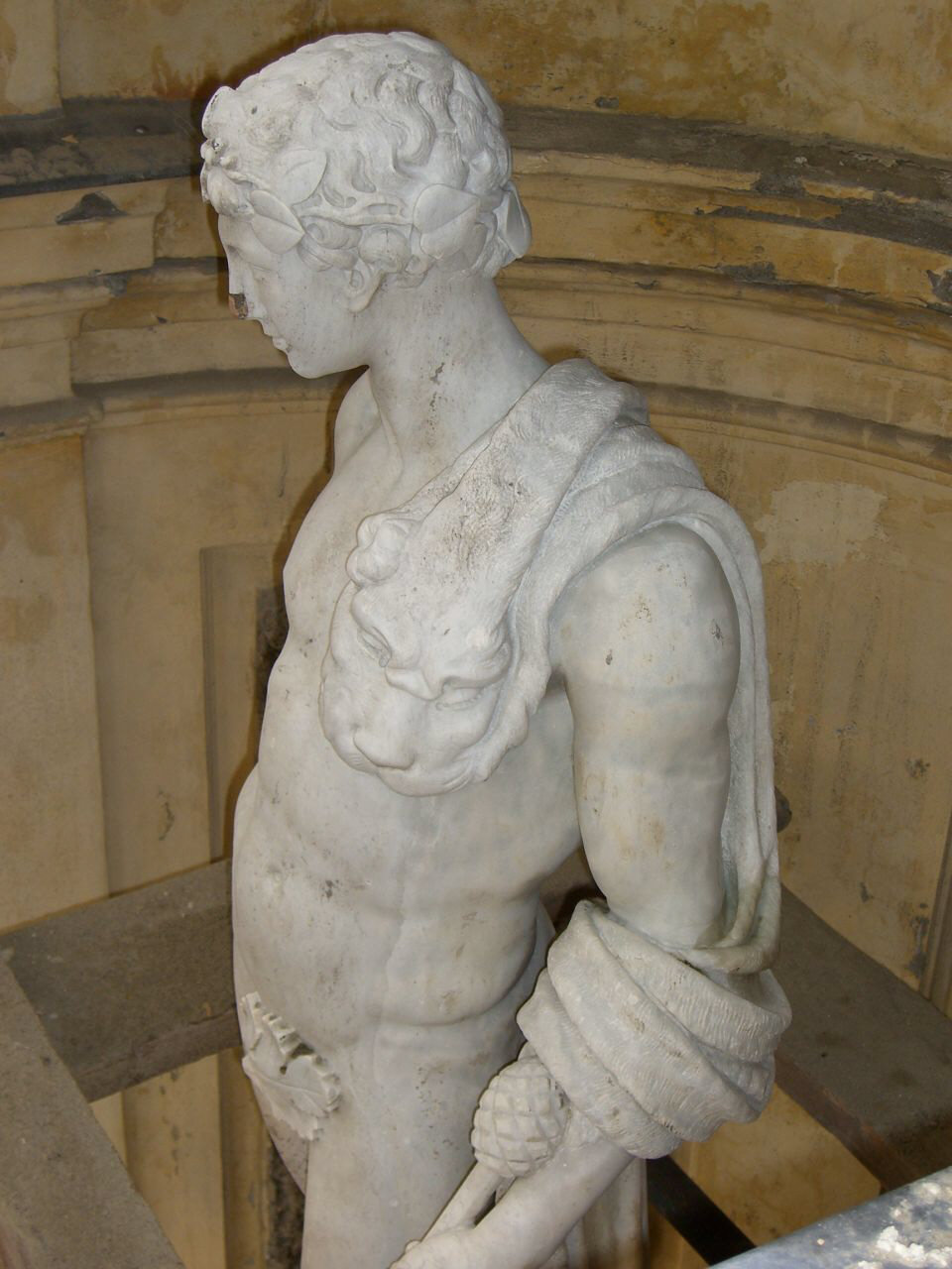 Bacco giovane (statua, opera isolata) di Bernero Giovanni Battista (sec. XVIII)