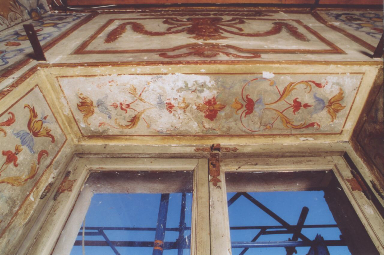 motivi decorativi a girali vegetali (decorazione pittorica, elemento d'insieme) di Fariano Giovanni Francesco (e aiuti) (secondo quarto sec. XVIII)