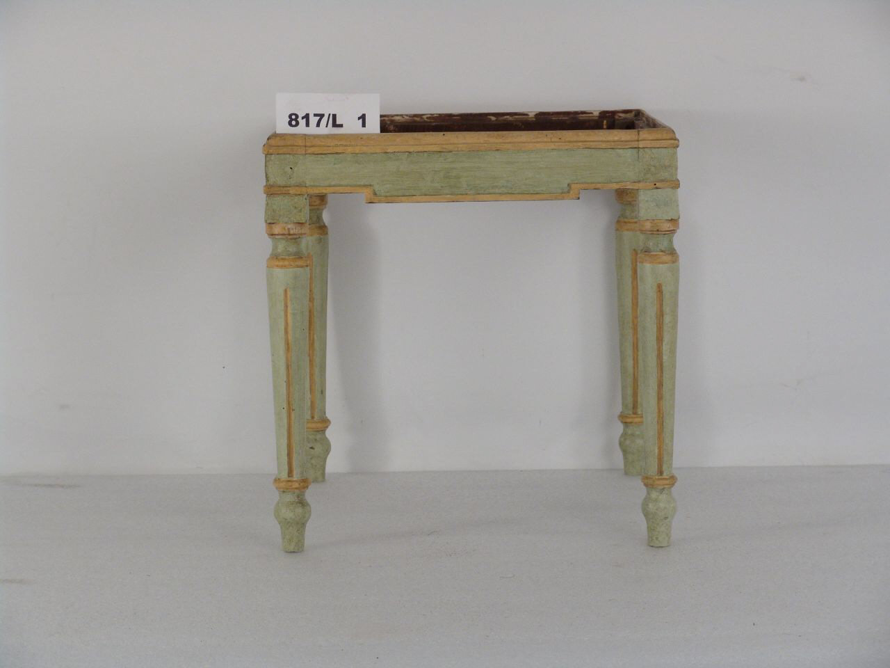 sgabello, serie - ambito piemontese (ultimo quarto sec. XVIII)