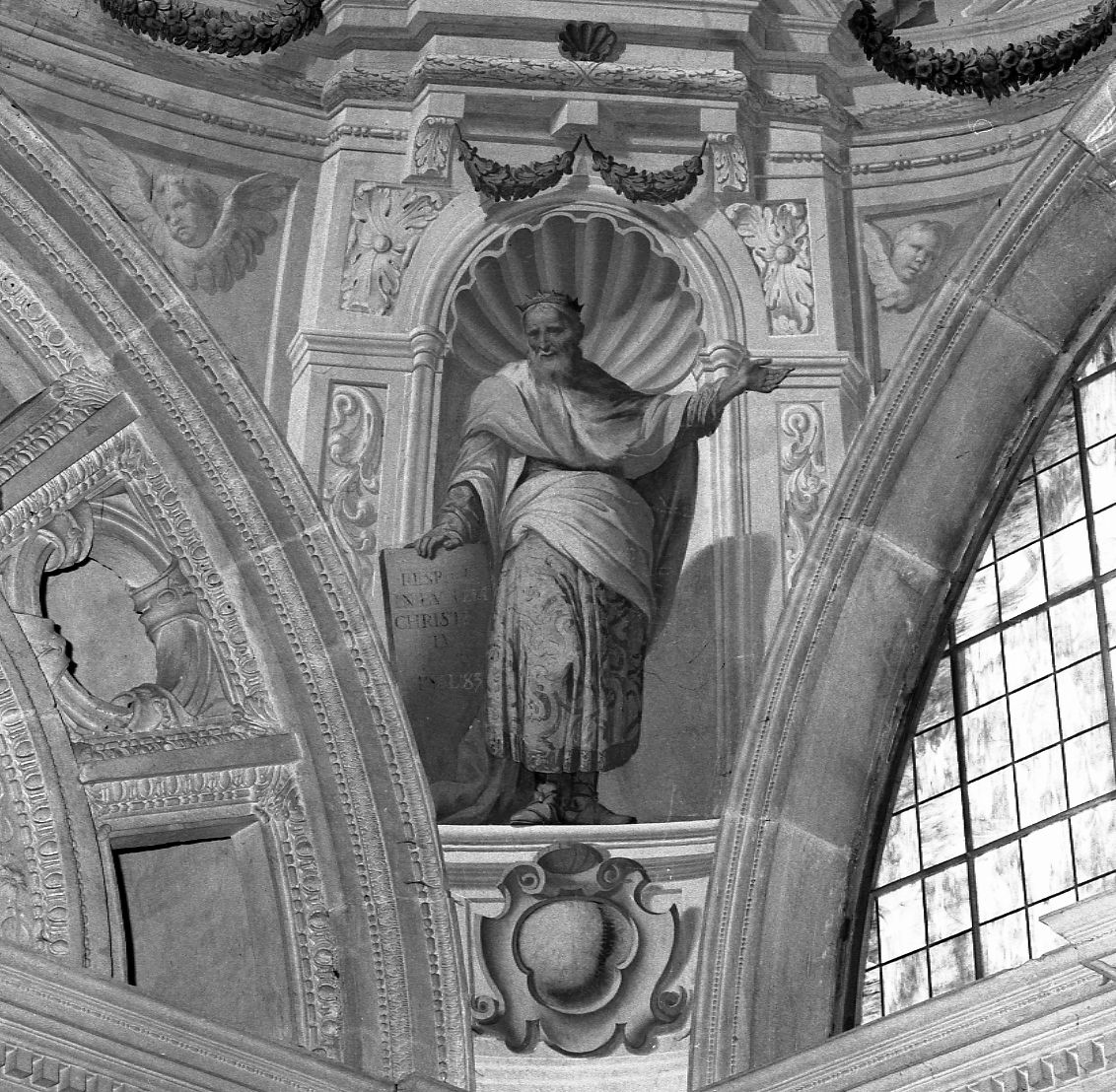 DAVID (dipinto, elemento d'insieme) di Taricco Sebastiano (ultimo quarto sec. XVII)