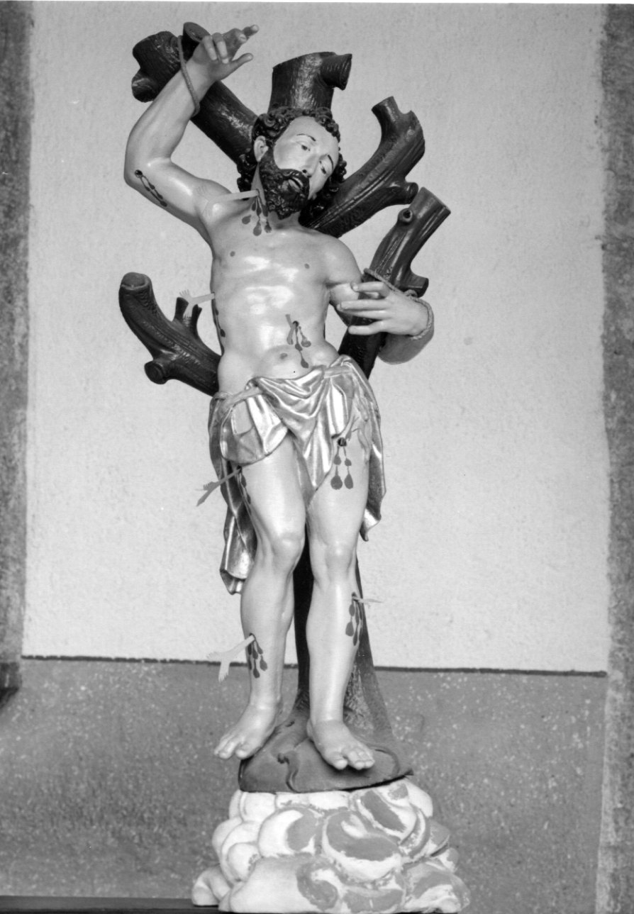 San Sebastiano (statua, opera isolata) - bottega svizzera (sec. XVII)