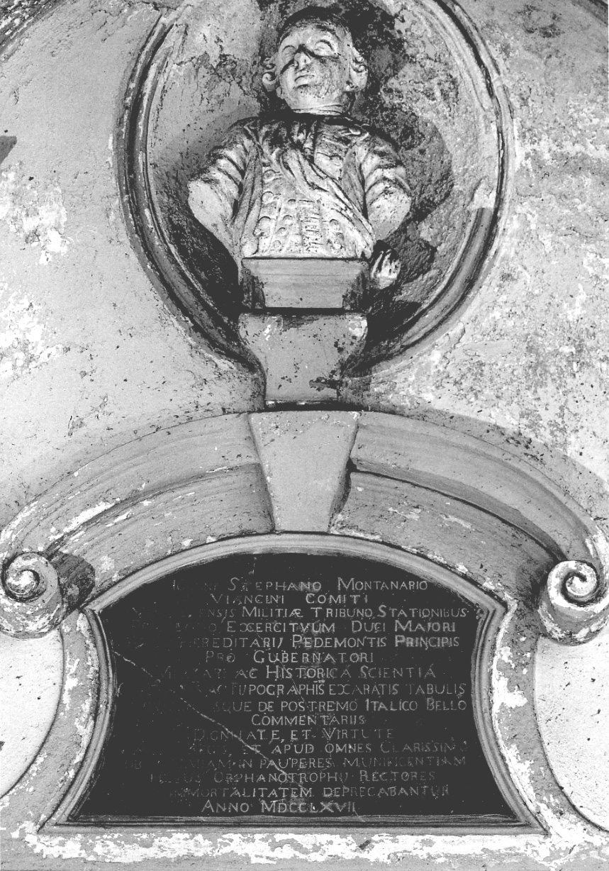 ritratto di Giovanni Stefano Montanaro (monumento, opera isolata) - ambito piemontese (sec. XVIII)