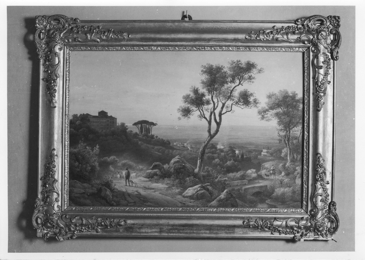 cornice di dipinto, opera isolata - ambito piemontese (secondo quarto sec. XIX)