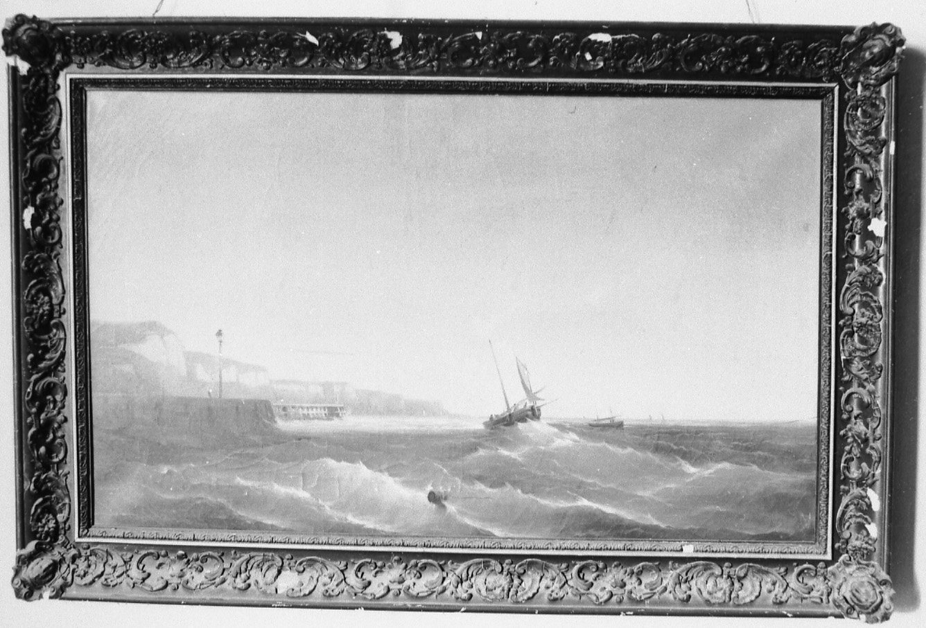cornice di dipinto, opera isolata - ambito piemontese (metà sec. XIX)