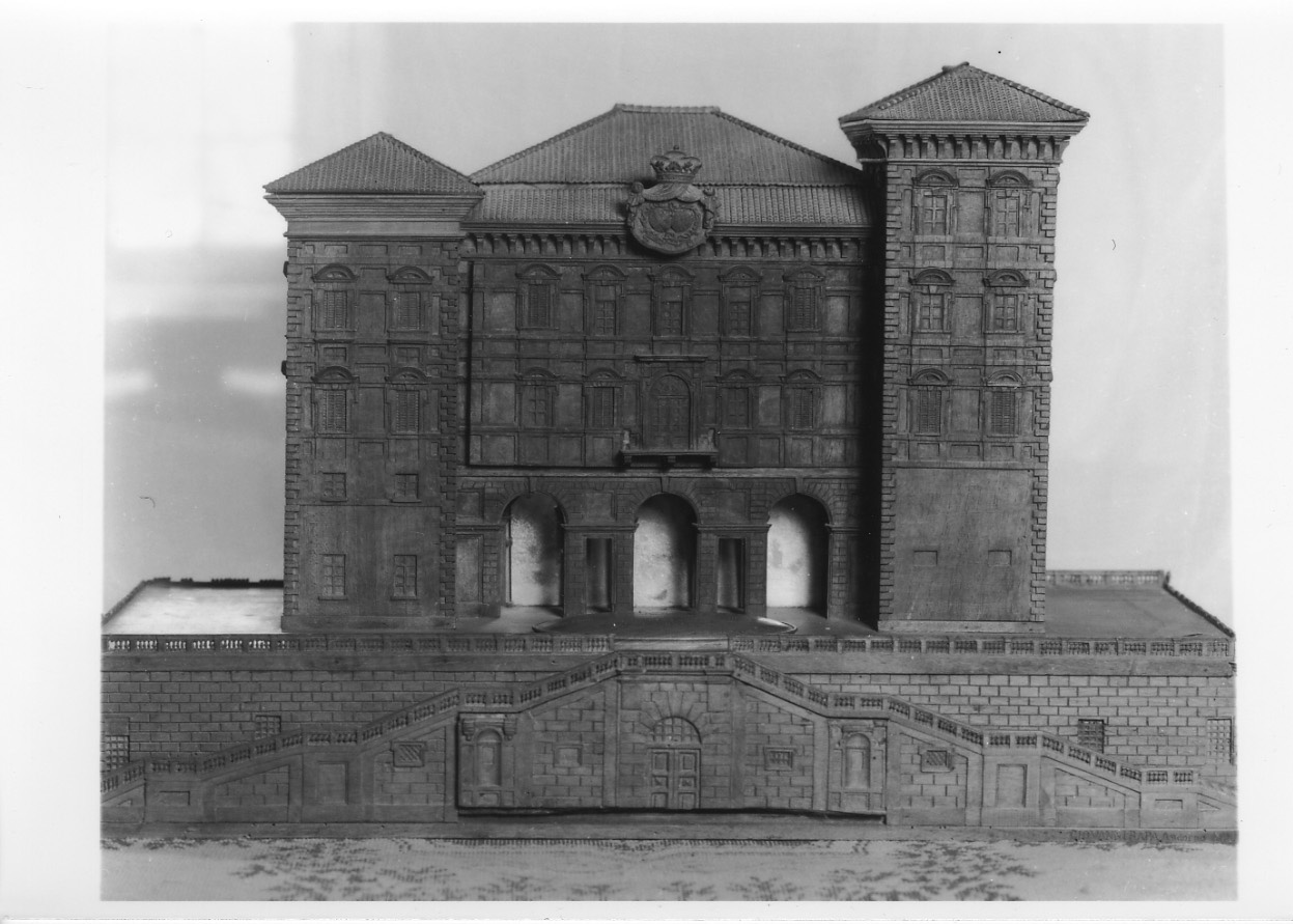 modello ligneo del Castello di Aglié (modello, opera isolata) di Rapa Giovanni (secc. XIX/ XX)