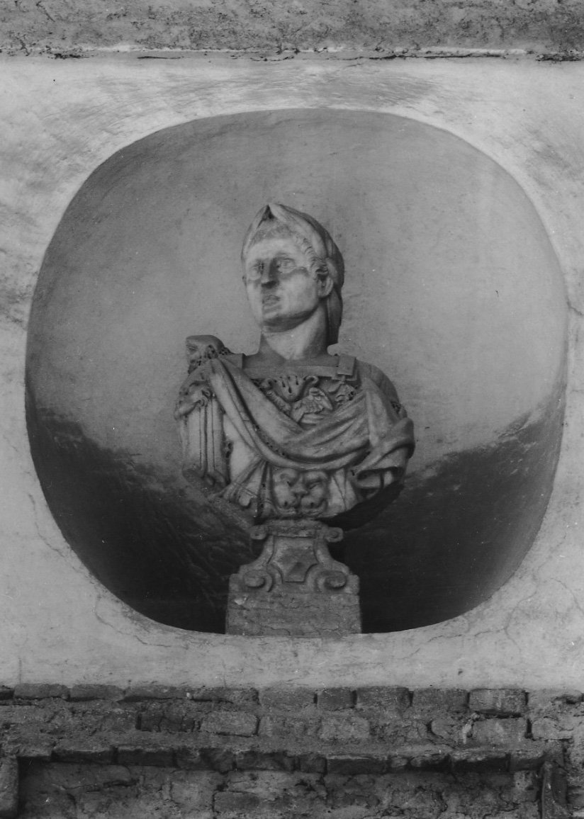 busto ritratto di Augusto (busto, opera isolata) - ambito piemontese (ultimo quarto sec. XVII)