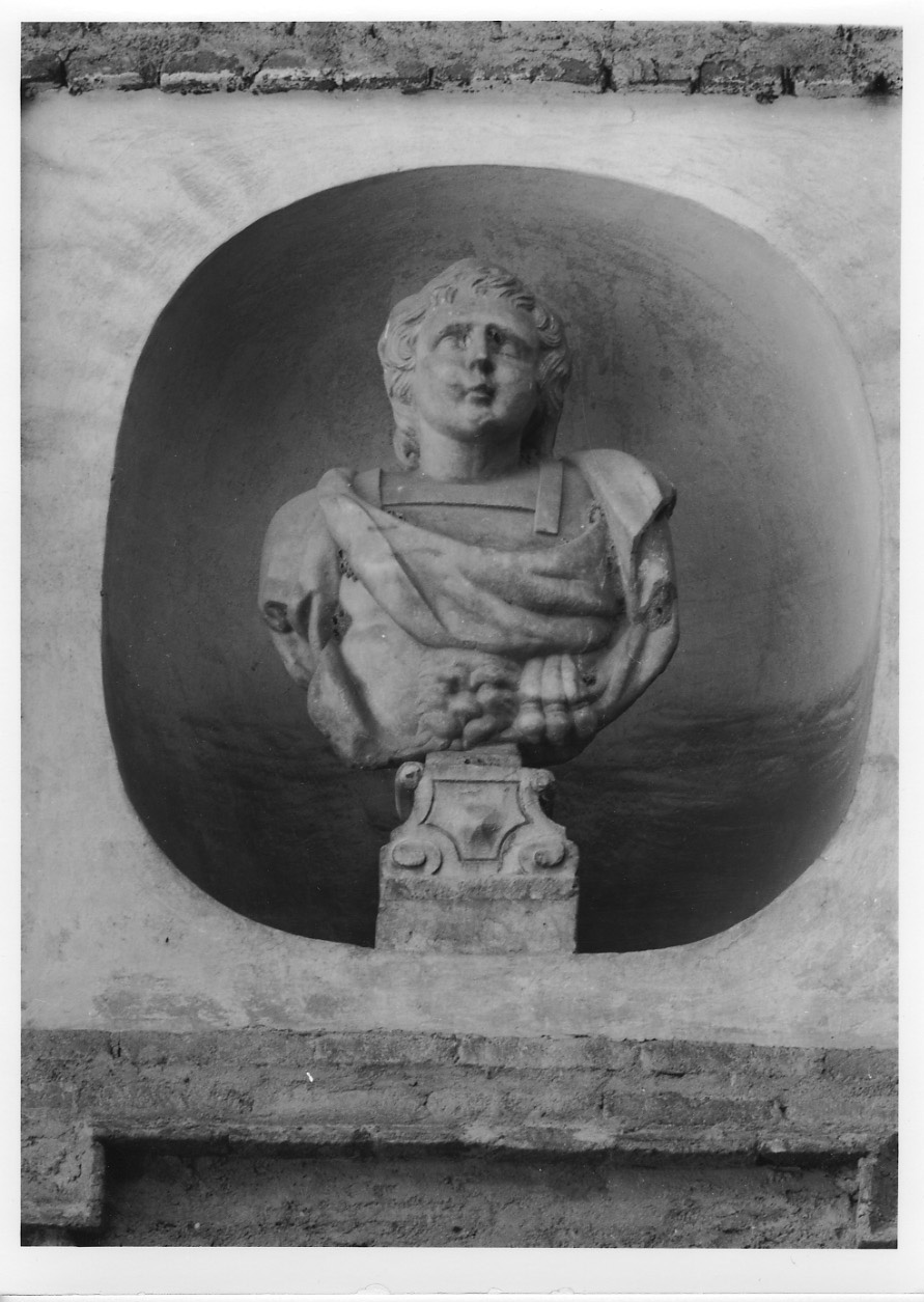 busto maschile con corazza (busto, opera isolata) - ambito piemontese (ultimo quarto sec. XVII)
