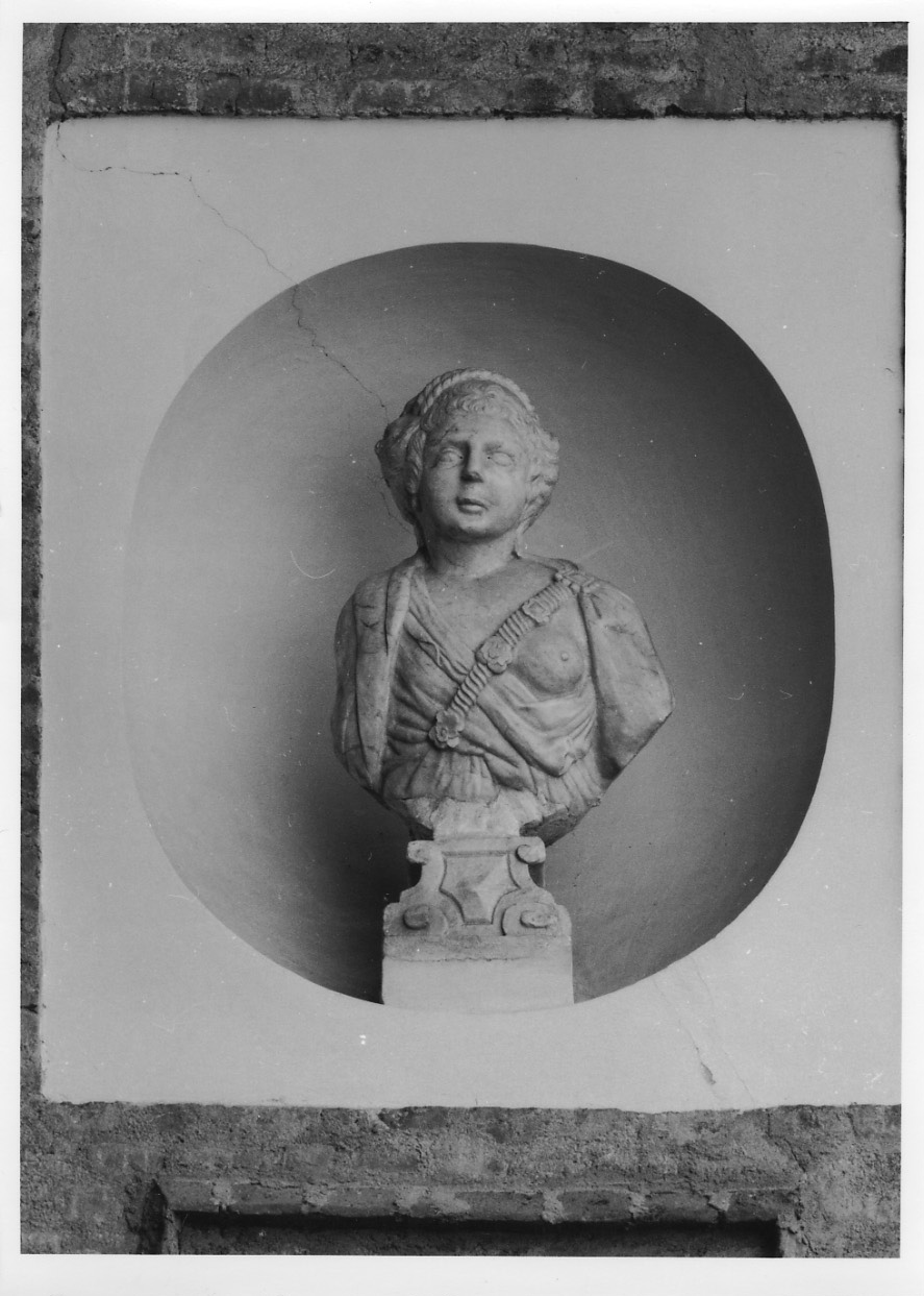 busto di donna (busto, opera isolata) - ambito piemontese (ultimo quarto sec. XVII)