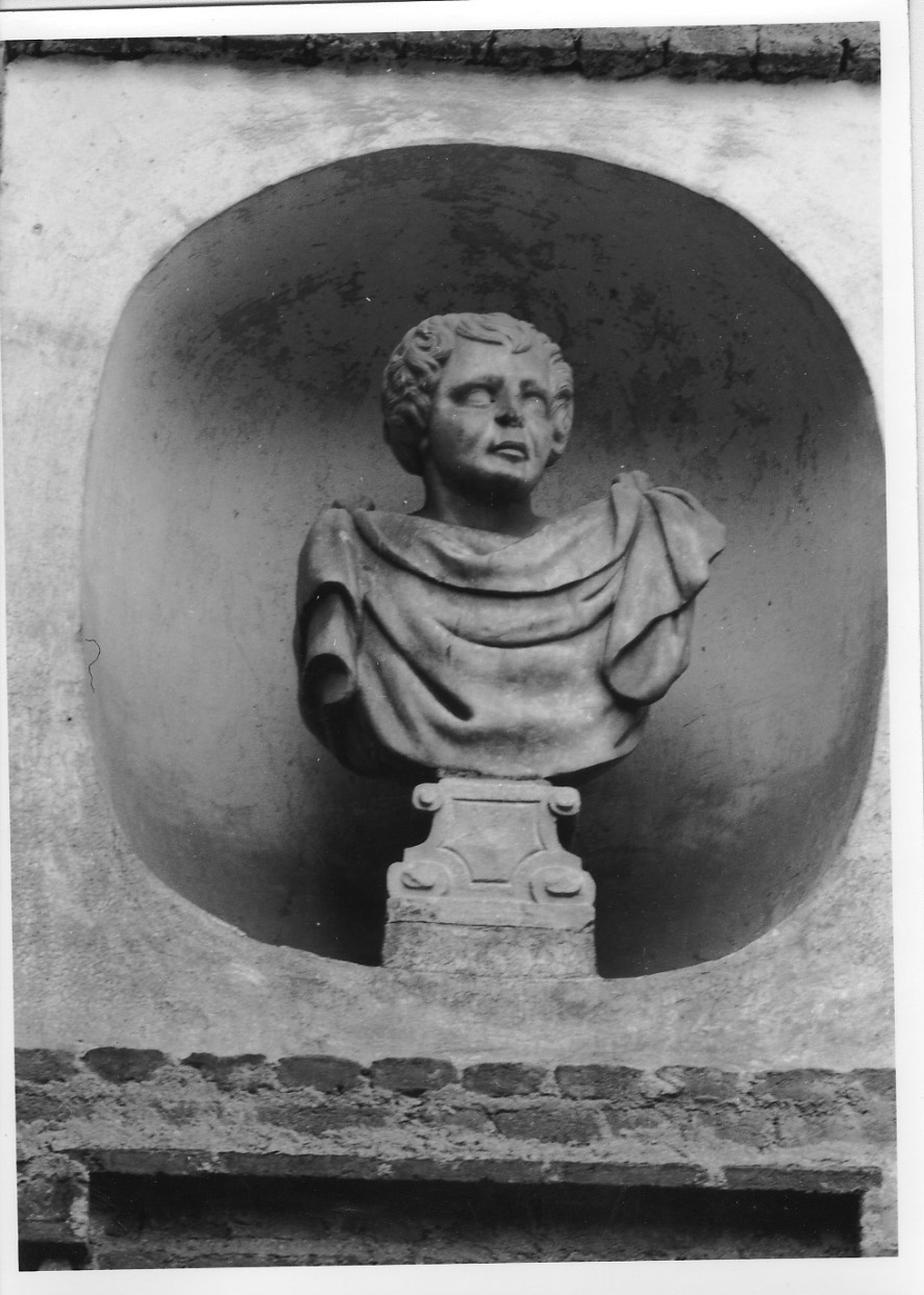 busto di uomo togato (busto, opera isolata) - ambito piemontese (ultimo quarto sec. XVII)