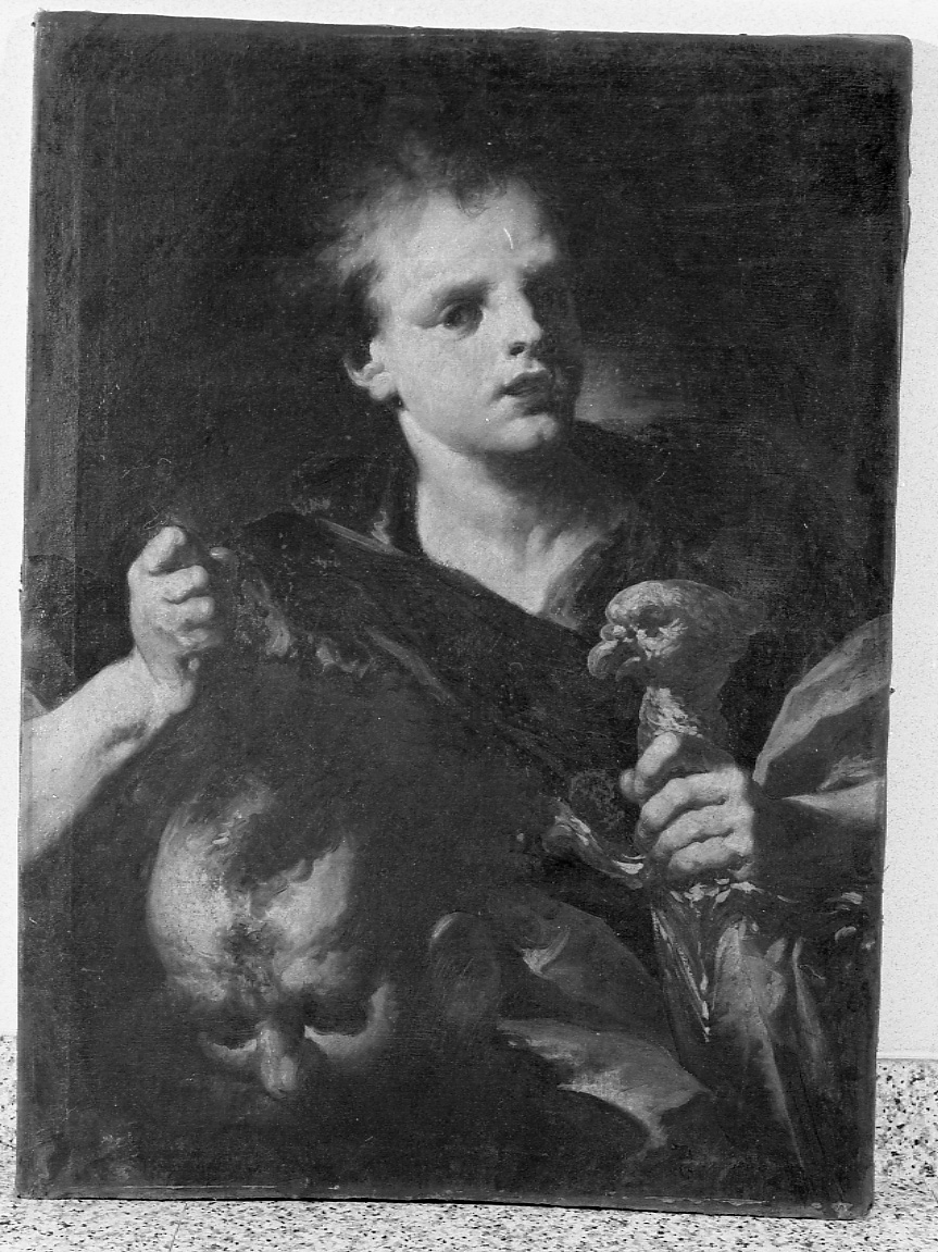 David con la testa di Golia (dipinto, opera isolata) di Guala Pier Francesco (secondo quarto sec. XVIII)