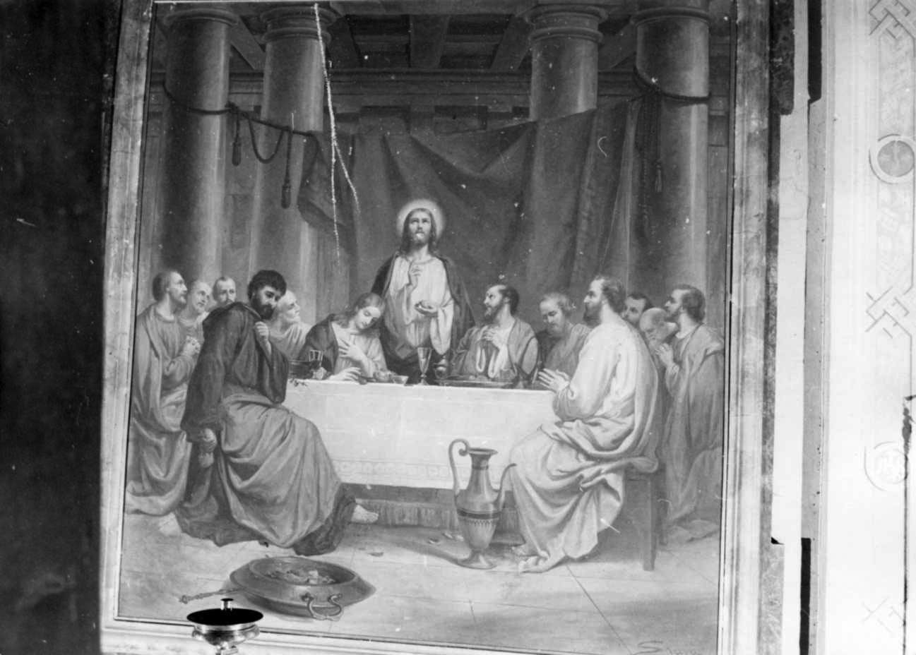 ultima cena (dipinto, opera isolata) di Stura Giovanni (inizio sec. XX)