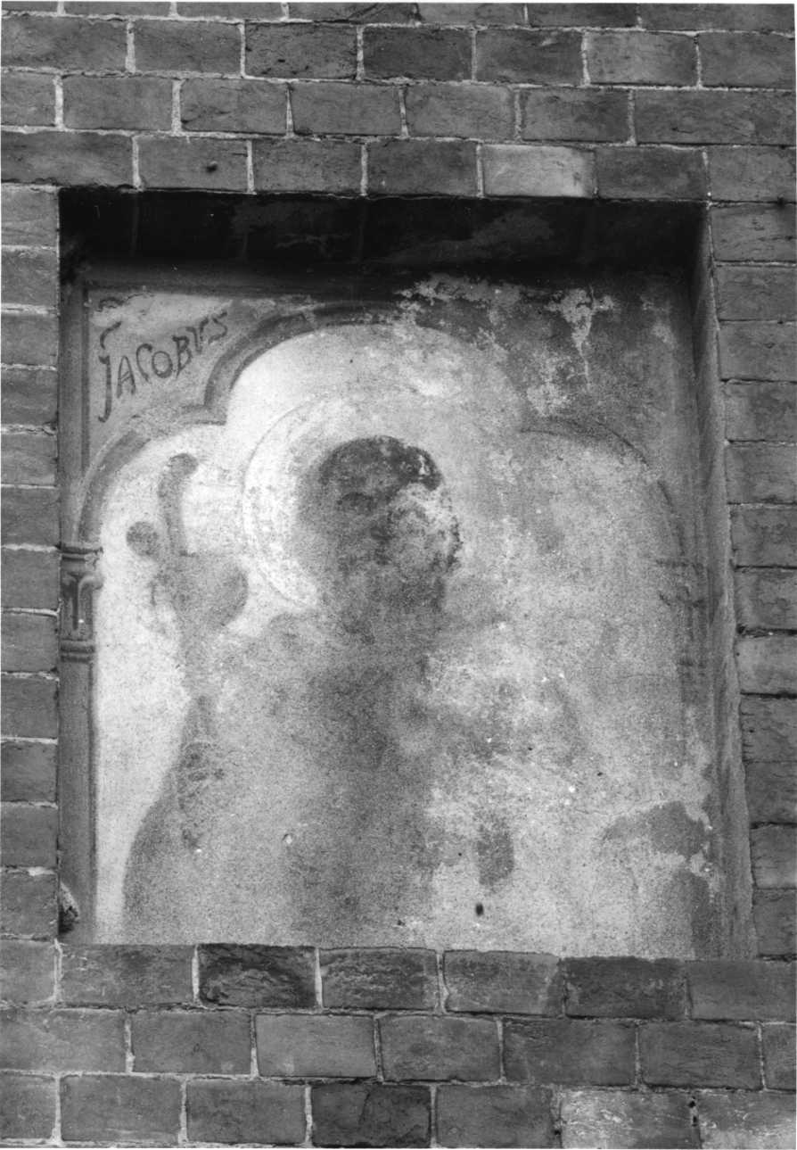 San Giacomo il Maggiore (dipinto, elemento d'insieme) di Morgari Luigi (attribuito) (inizio sec. XX)