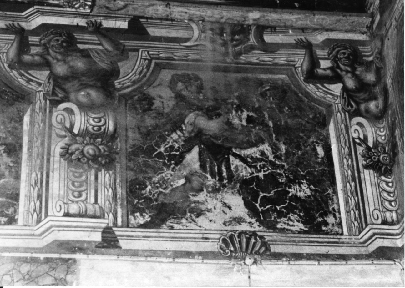 decorazione pittorica, complesso decorativo - ambito lombardo-piemontese (sec. XVII)