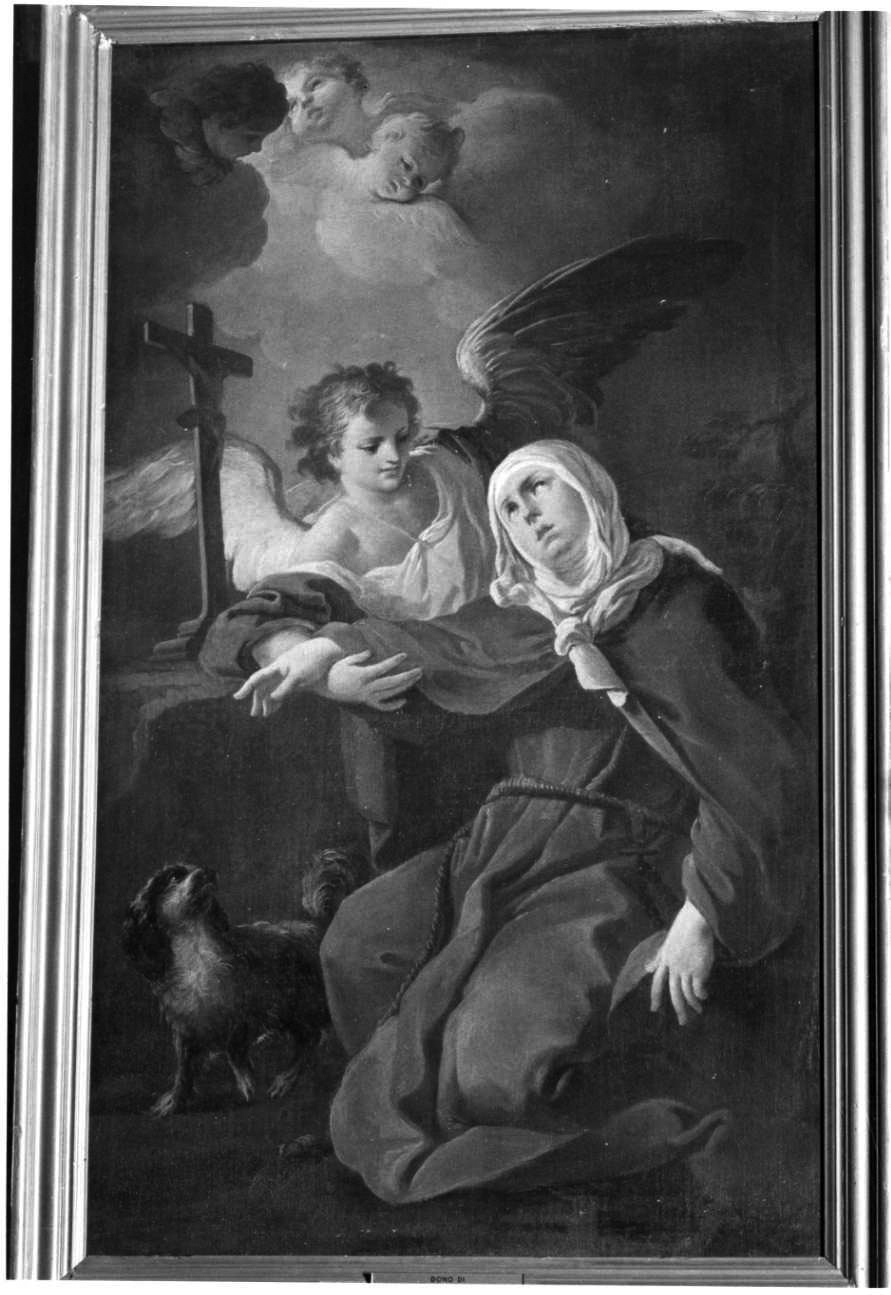 Santa Margherita da Cortona (dipinto, opera isolata) - ambito piemontese (sec. XVIII)