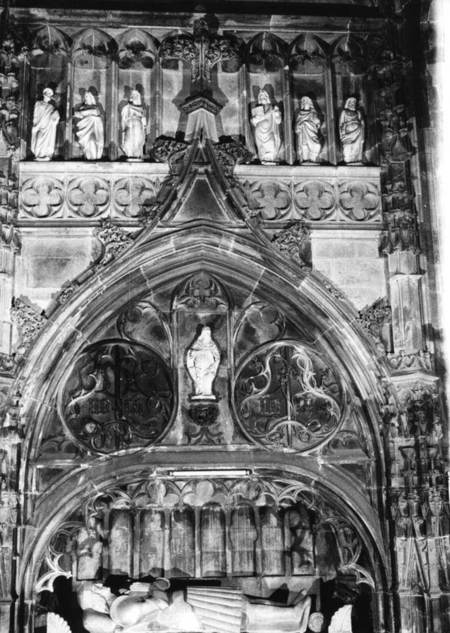 Santo apostolo (statua, elemento d'insieme) di Briosco Benedetto detto Juniore (scuola) (inizio sec. XVI)