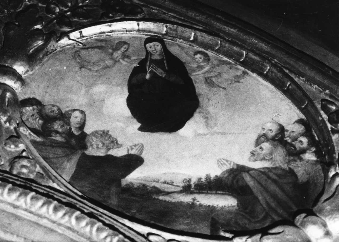 transito della Madonna (dipinto, elemento d'insieme) di Oddone Pascale (secondo quarto sec. XVI)