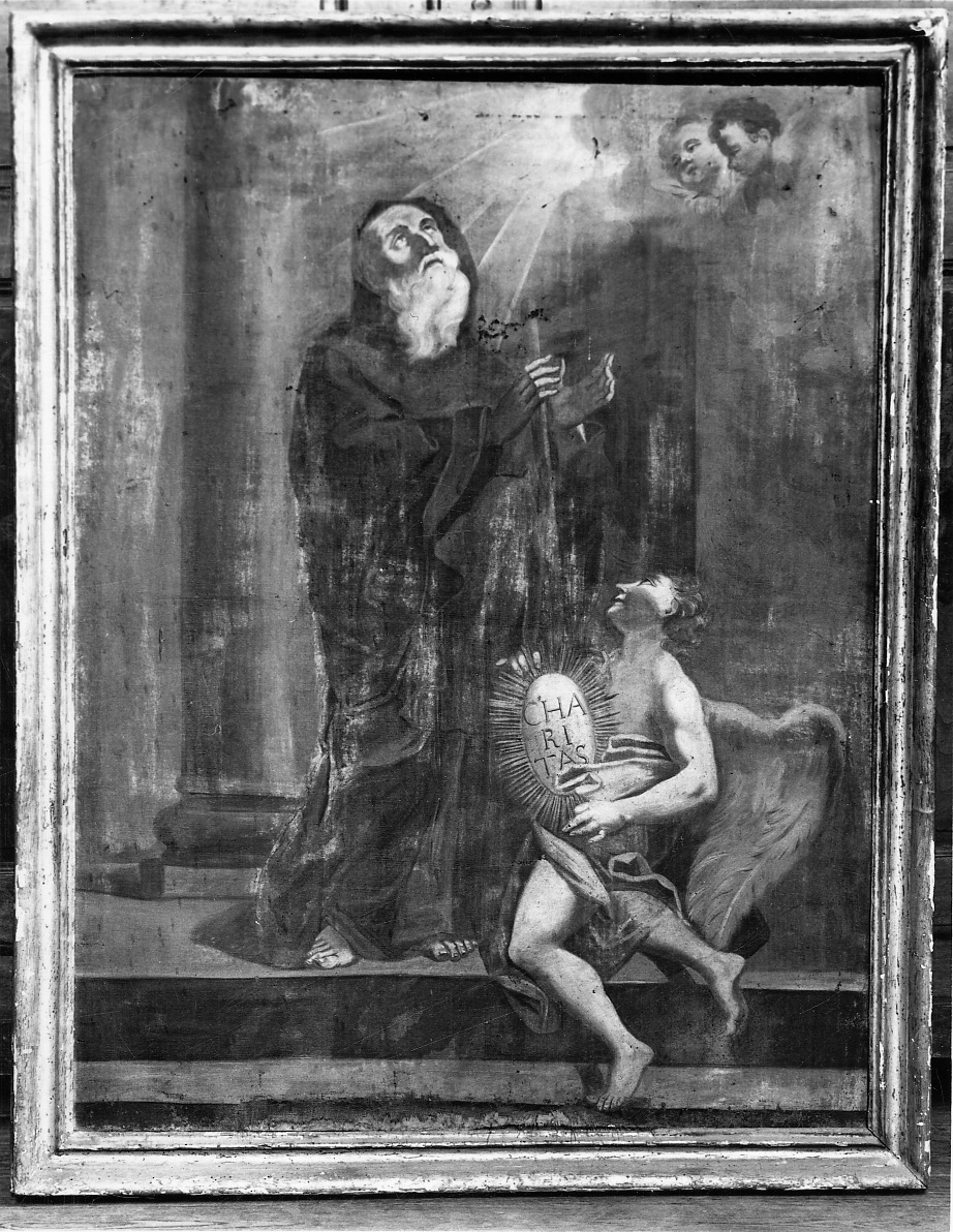 San Francesco di Paola (dipinto, opera isolata) - ambito cuneese (seconda metà sec. XVII)