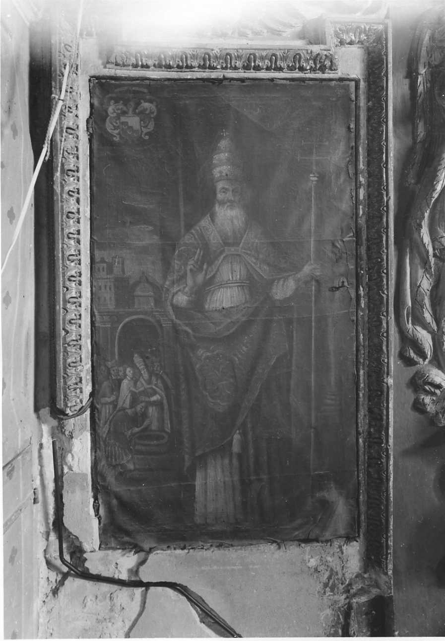 Santo papa (dipinto, opera isolata) - ambito cuneese (seconda metà sec. XVII)
