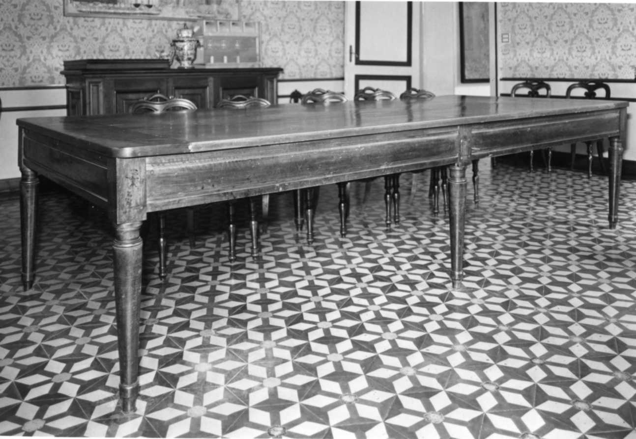 tavolo, opera isolata - bottega novarese (secondo quarto sec. XIX)
