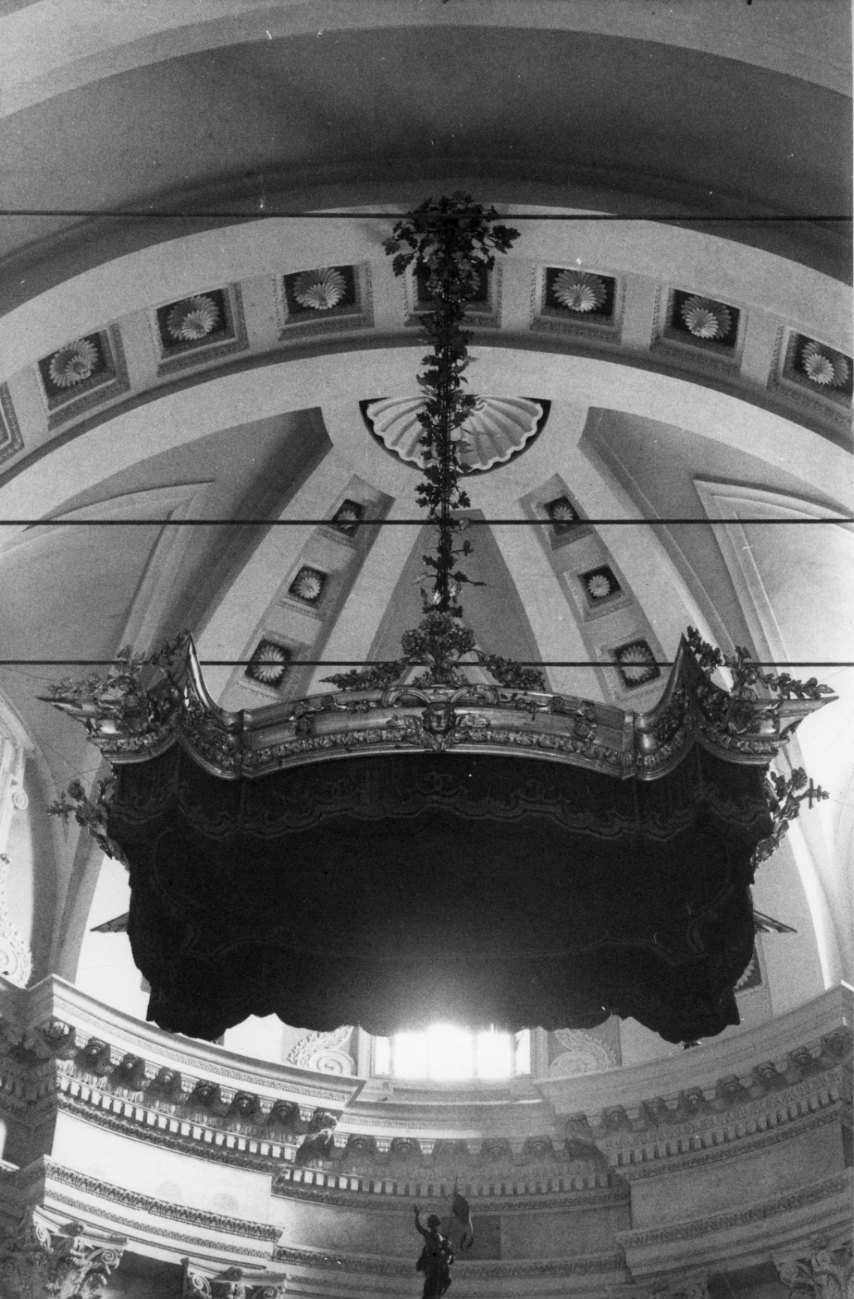 baldacchino, opera isolata di Natali Giuseppe (prima metà sec. XVIII)