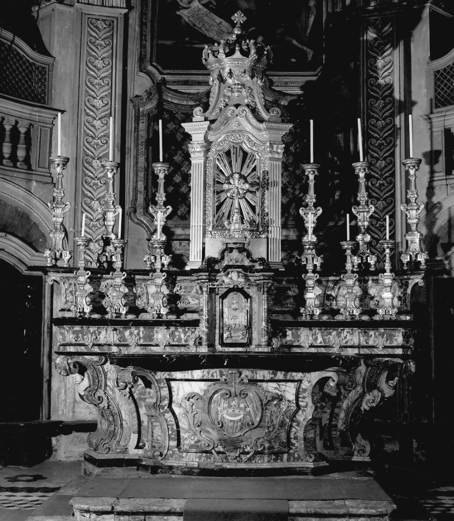 altare, opera isolata - bottega piemontese (terzo quarto sec. XVIII)