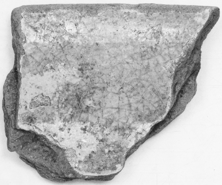 ciotola, frammento - bottega padana (fine/inizio secc. XIV/ XV)