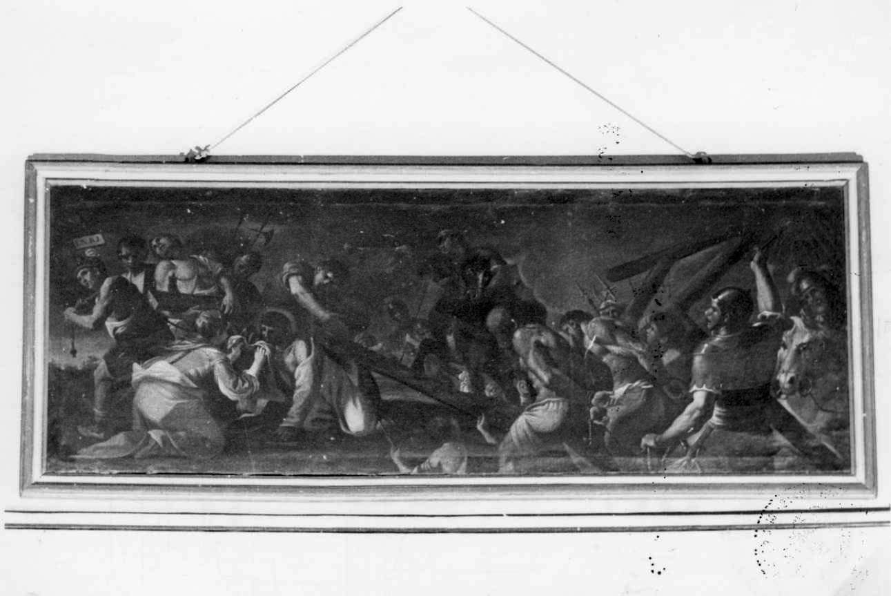 Cristo incontra la Veronica (dipinto, opera isolata) di Preti Mattia (seconda metà sec. XVII)