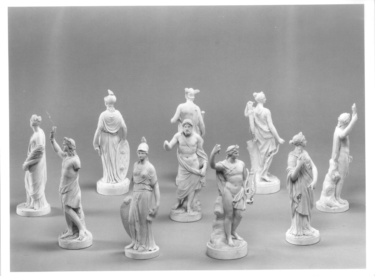 OLIMPO (gruppo scultoreo, complesso decorativo) di Manifattura di Nast (fine sec. XVIII)