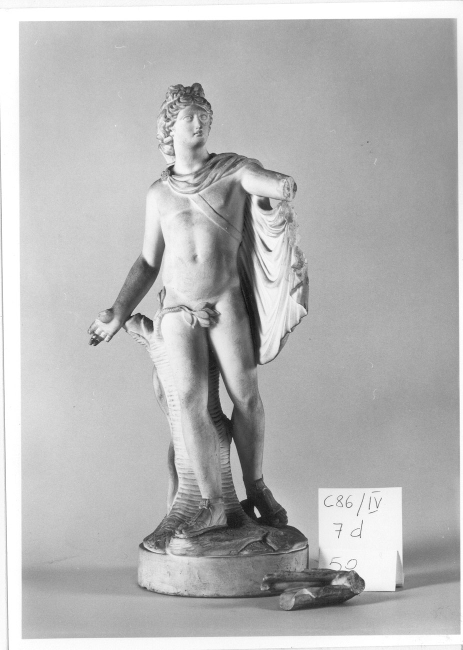 APOLLO (statuetta, serie) - manifattura parigina (primo quarto sec. XIX)