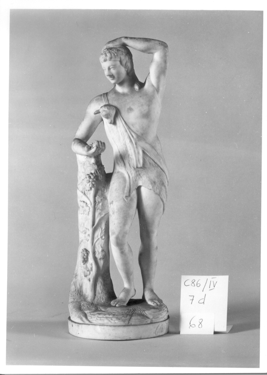 BACCO (statuetta, opera isolata) di Manifattura di Niderviller (ultimo quarto sec. XVIII)