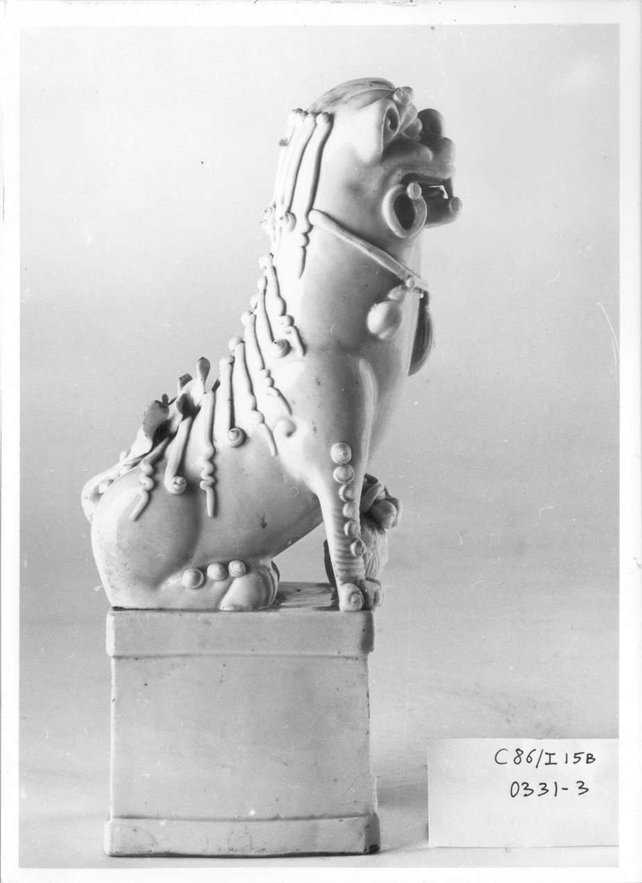 Cani di Fo, ANIMALI (gruppo scultoreo, opera isolata) di Manifattura di Dehua (fine/inizio secc. XVII/ XVIII)
