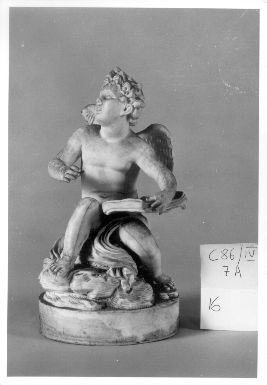 La Poesia, allegoria della poesia (statuetta, elemento d'insieme) di Manifattura di Nast (sec. XIX)