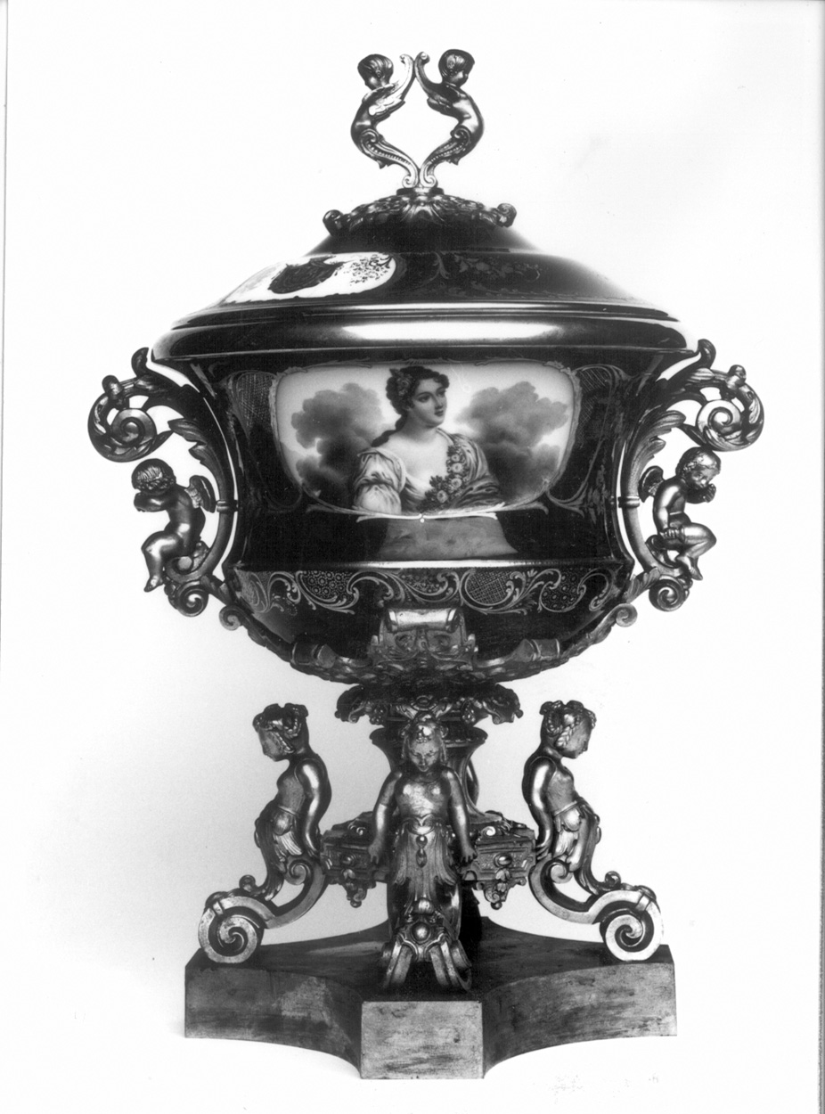 erme (vaso, elemento d'insieme) di Atelier de Boyer (sec. XIX)