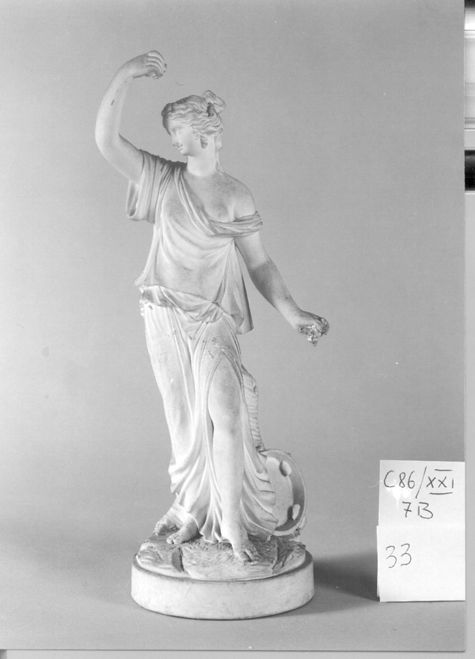 figura femminile (statuetta, elemento d'insieme) di Manifattura di Nast (sec. XIX)