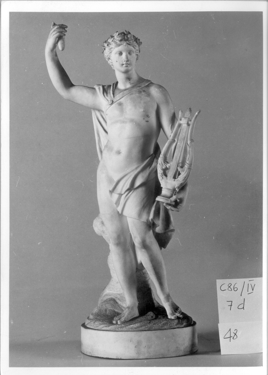 Apollo (statuetta, elemento d'insieme) di Manifattura di Nast (fine sec. XVIII)