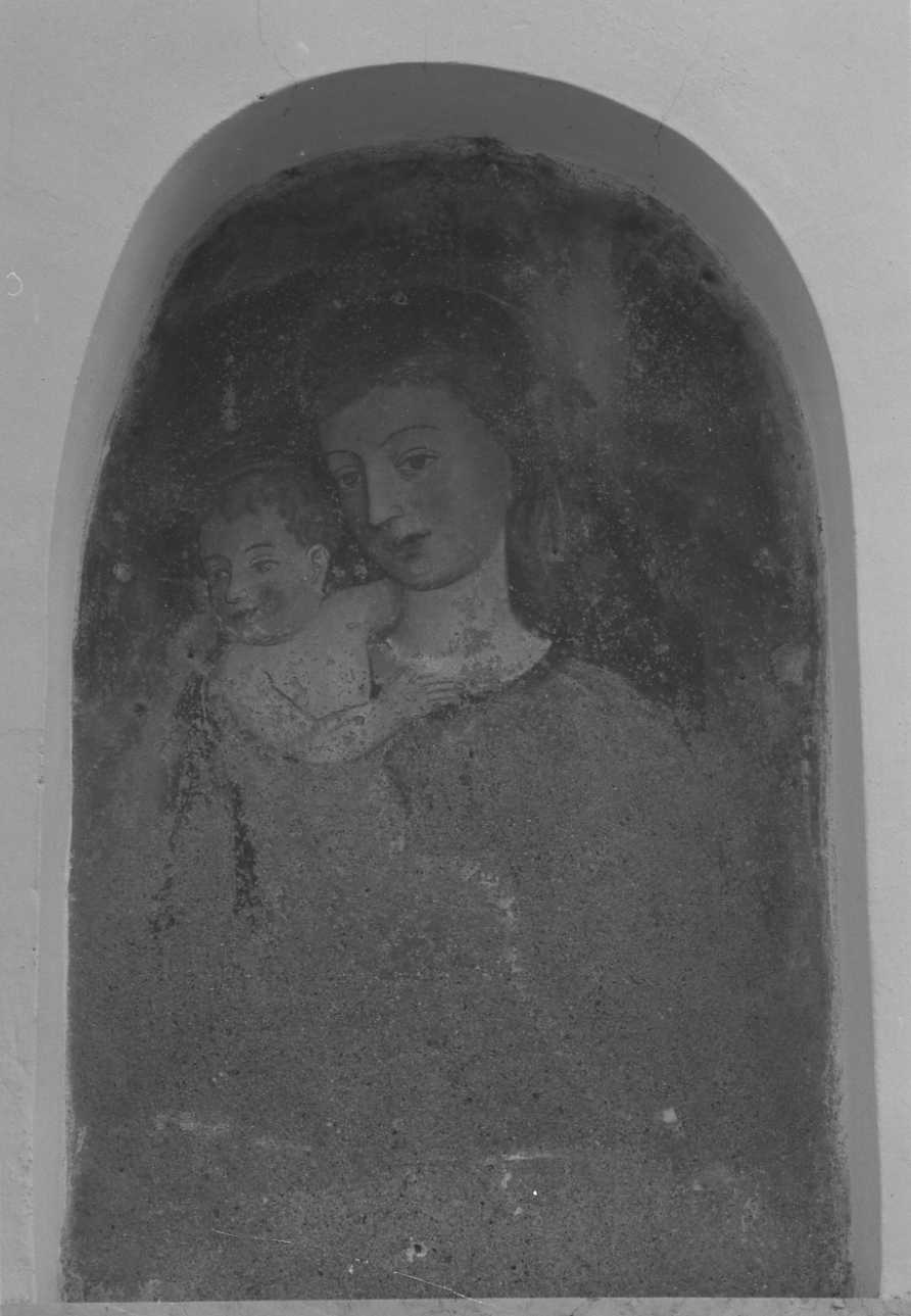 Madonna con Bambino (dipinto, opera isolata) - ambito piemontese (sec. XVIII)