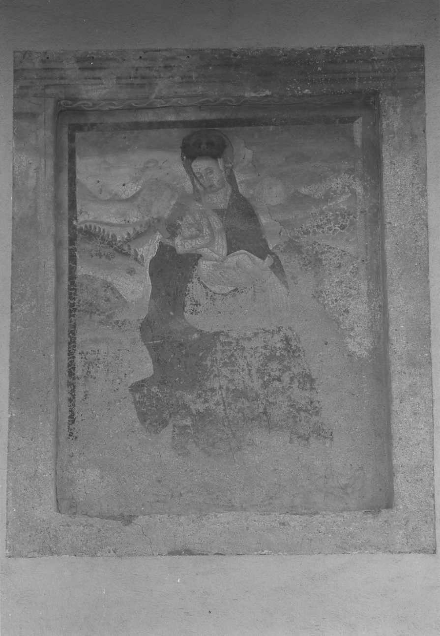 Madonna con Bambino (dipinto, opera isolata) - ambito piemontese (sec. XVIII)