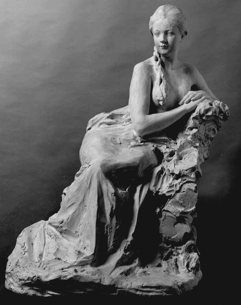 ritratto di Elin Troubetzkoj (scultura, opera isolata) di Troubetzkoy Paolo (primo quarto sec. XX)